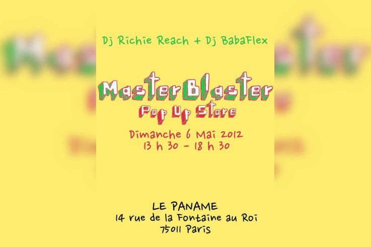 Master Blaster - Vente Créateurs + Dj's