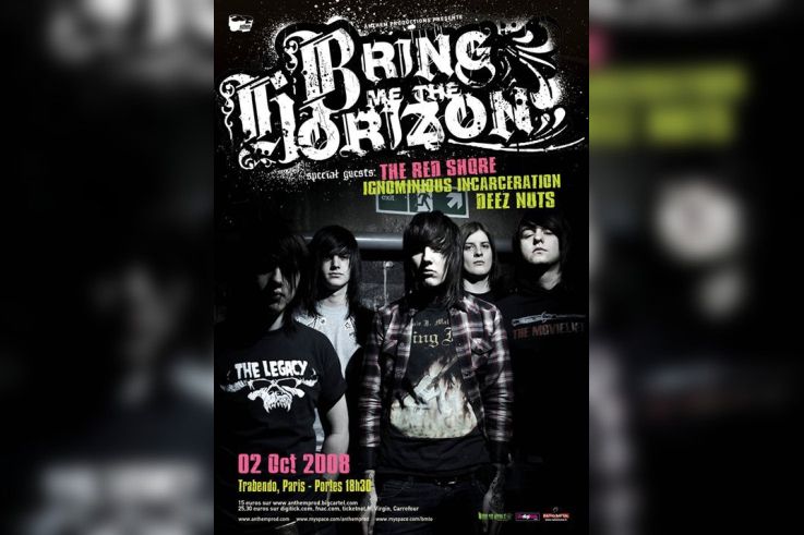 Bring me the horizon, Trabendo, Deathcore