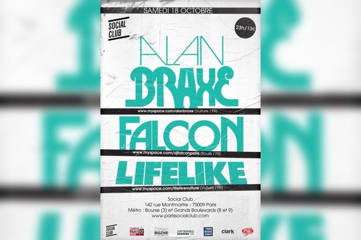 Soirée, Paris, Clubbing, Alan Braxe, Falcon, Lifelike, Social Club