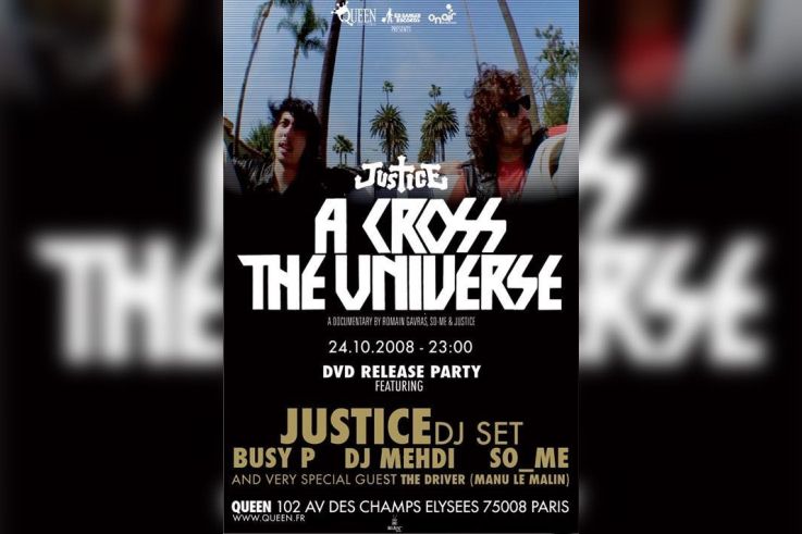 Soirée, Paris, Clubbing, Justice, Queen, Ed Banger, So Me, Romain Gravas, Mehdi, Manu le Malin