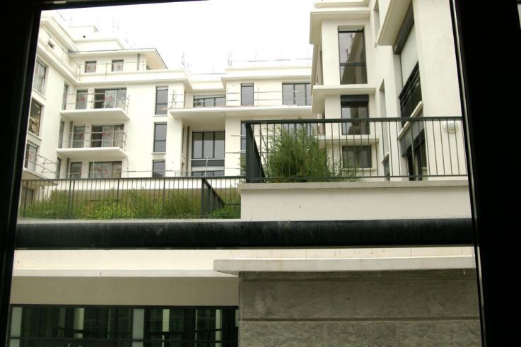 Vue chambre sur Médiathèque