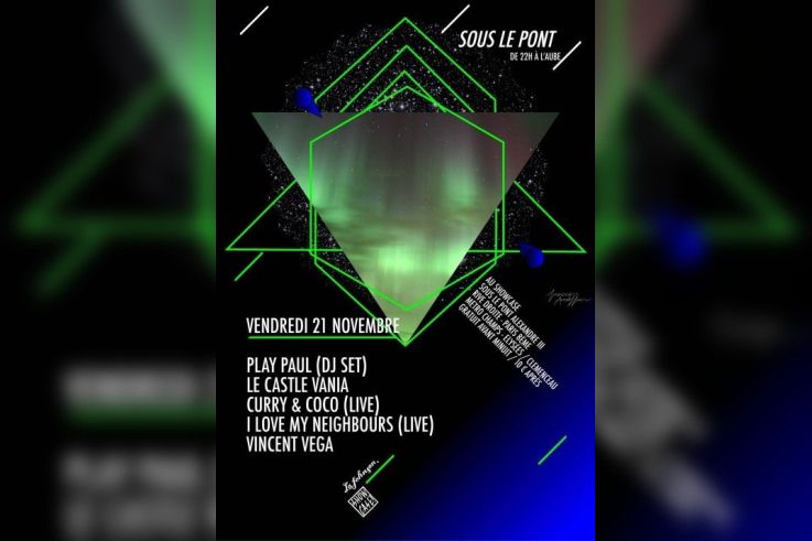 Soirée, Paris, Clubbing, Sous le pont, Showcase, Pont Alexandre 3