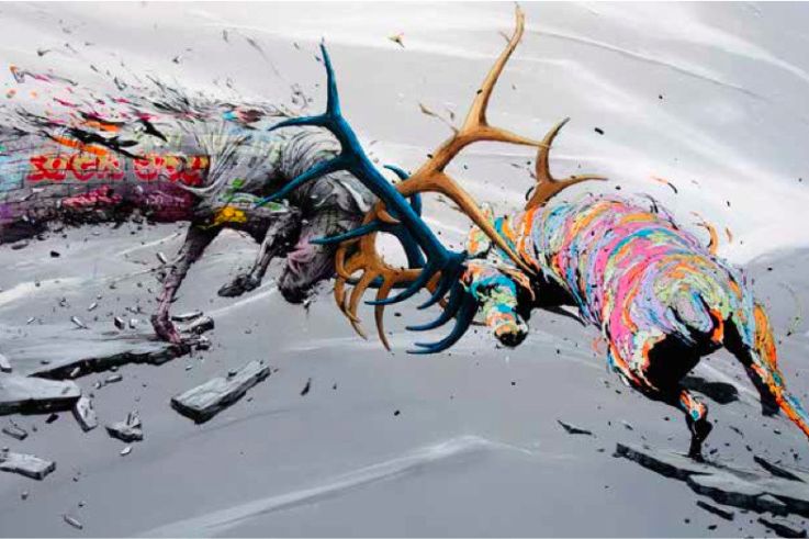 Le street artiste Brusk s'expose à Paris