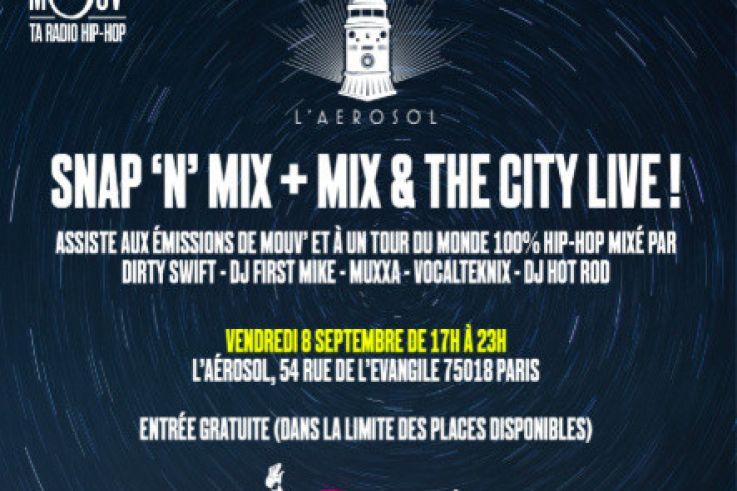 Mouv' s'installe l'Aérosol le 8 septembre 2017