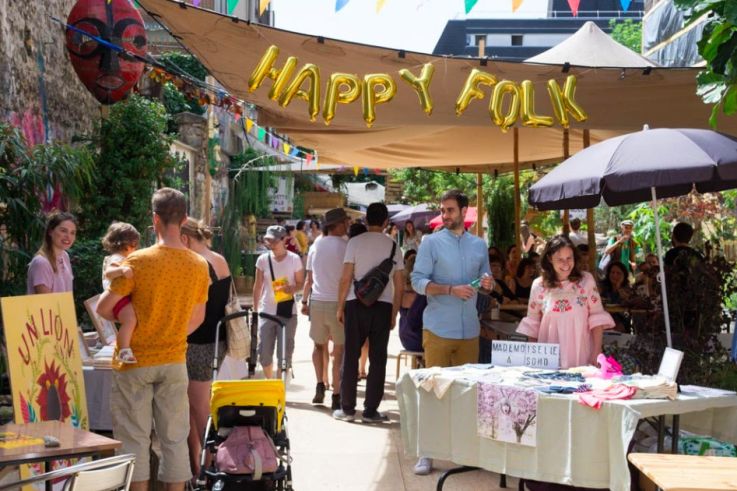 Le festival Happy Folk 2018 à la Recyclerie