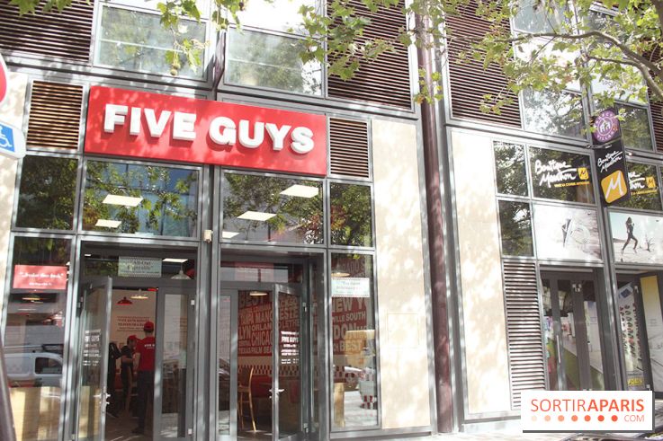 Five Guys, l'ouverture à Bercy Village