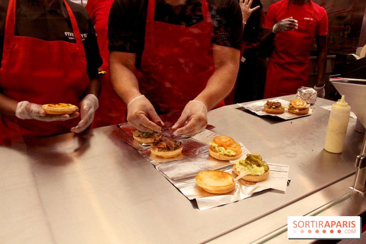 Five Guys, l'ouverture à Bercy Village