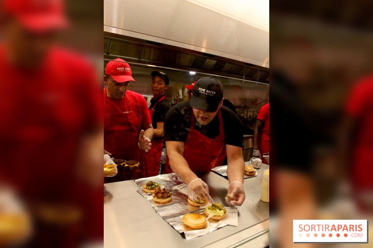 Five Guys, l'ouverture à Bercy Village