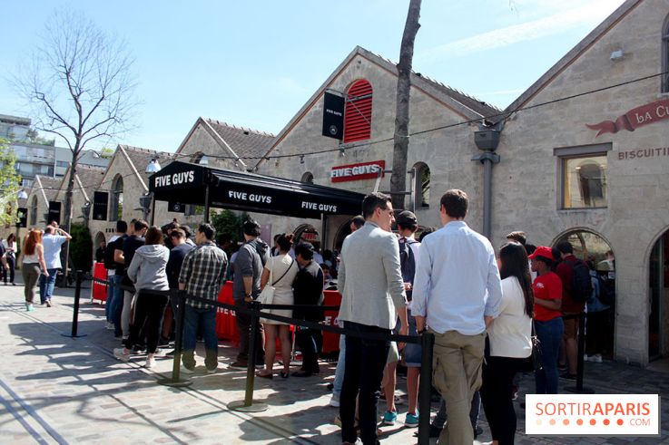 Five Guys, l'ouverture à Bercy Village