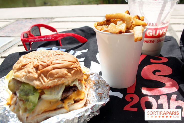 Five Guys, l'ouverture à Bercy Village