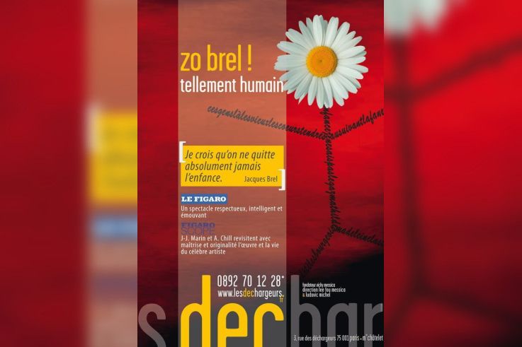 Zo Brel ! Tellement humain !