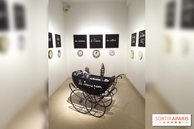 Photos de l'exposition Ben au musée Maillol 