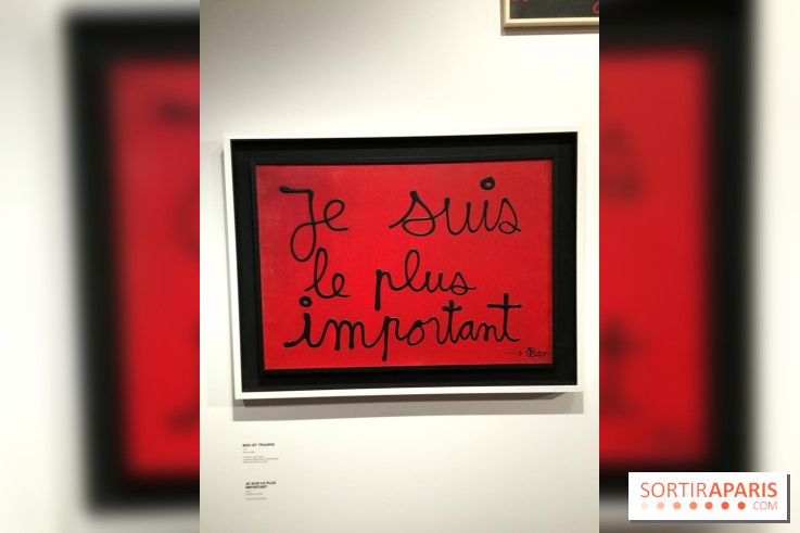 Photos de l'exposition Ben au musée Maillol 