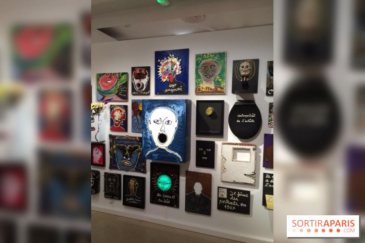 Photos de l'exposition Ben au musée Maillol 