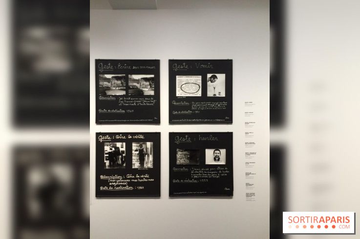 Photos de l'exposition Ben au musée Maillol 