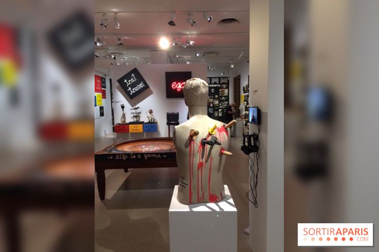 Photos de l'exposition Ben au musée Maillol 