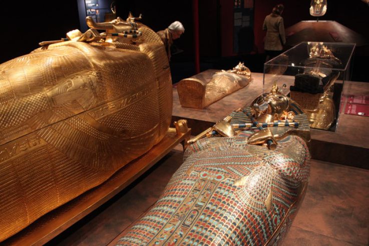 Cercueil intérieur en or de Toutankhamon