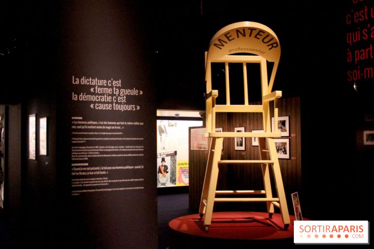 Coluche, l'exposition à l'Hôtel de Ville