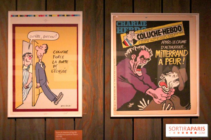 Coluche, l'exposition à l'Hôtel de Ville