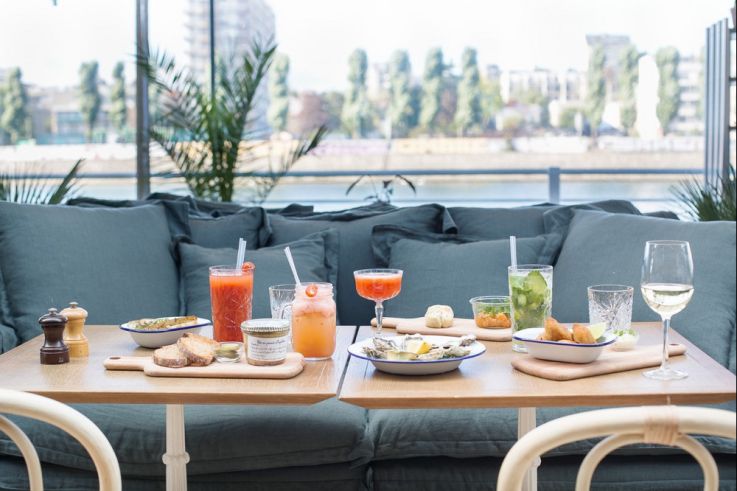 Polpo restautant, la Brasserie Seafood en bord de Seine