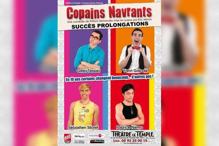 COPAINS NAVRANTS au Théâtre Le Temple