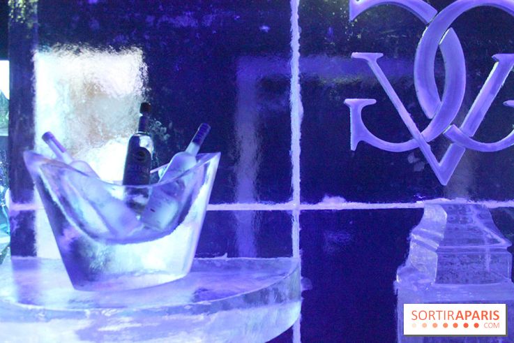 Ice lounge experience au George V