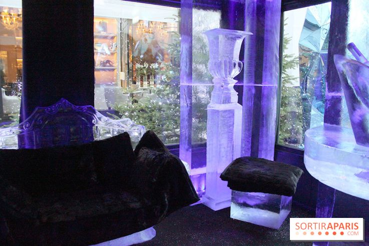 Ice lounge experience au George V
