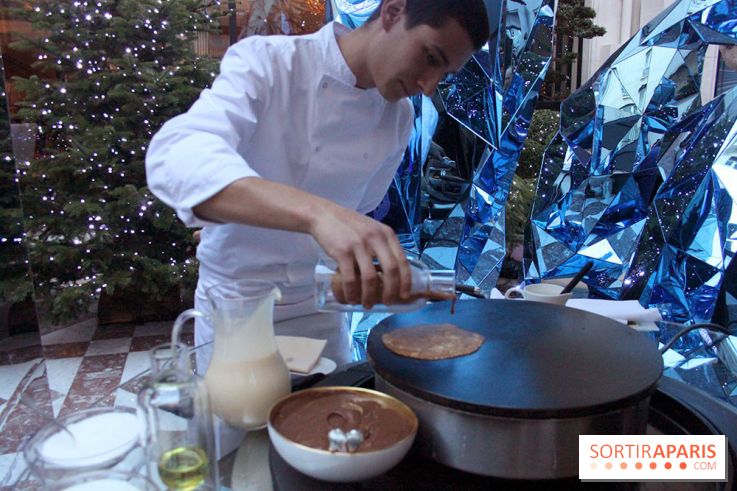 Ice lounge experience au George V