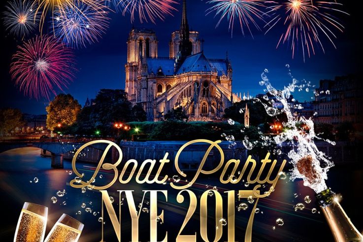 BOAT PARTY NYE 2017 "Notre-Dame de Paris" ( Bateau / Paris Historique / All Inclusive )