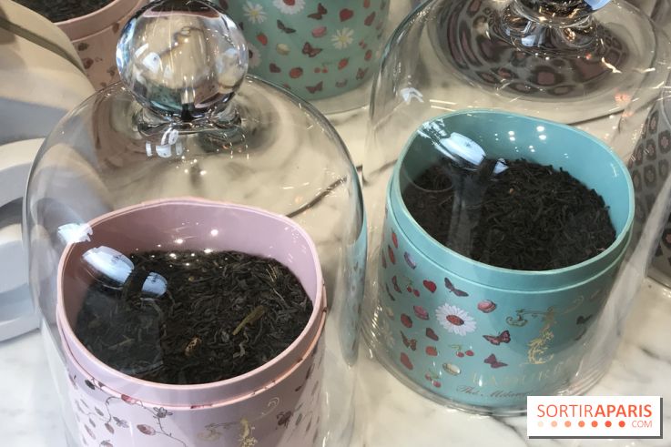 La première boutqiue Thé & Beauté de ladurée à Paris