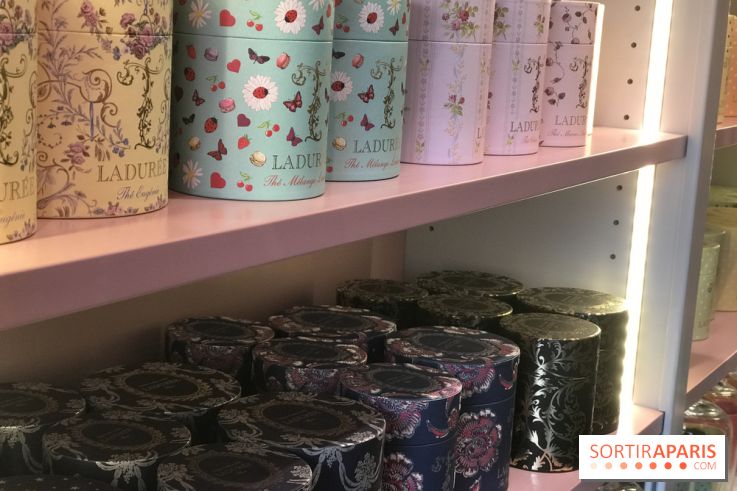 La première boutqiue Thé & Beauté de ladurée à Paris
