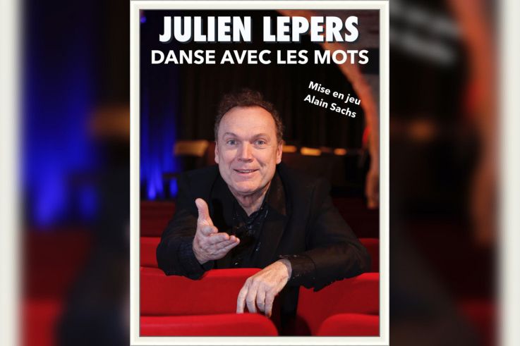 Julien Lepers pour la première fois sur scène aux Feux de la Rampe !