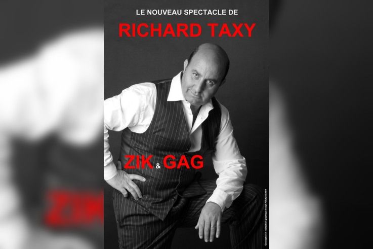Nouveau spectacle de Richard Taxy à la Péniche Anako