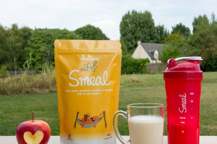 Smeal et l'athlète David Smétanine à la Foire de Paris !