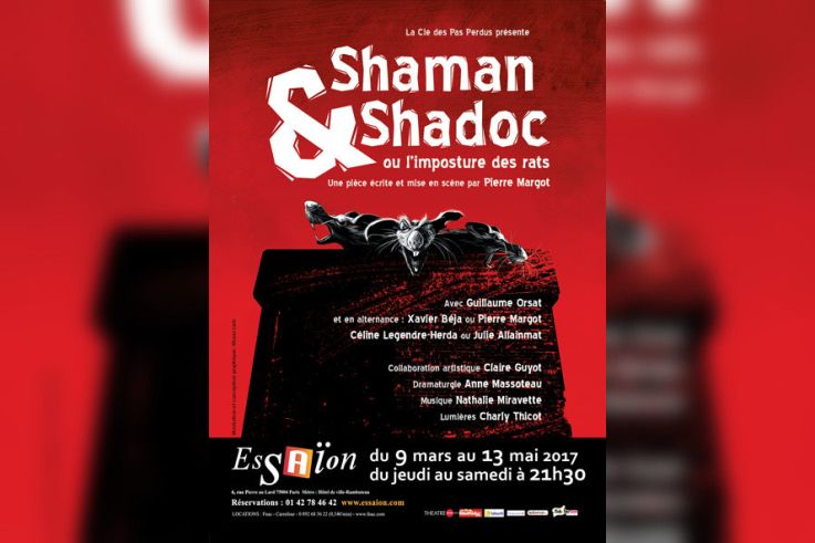 Shaman et Shadoc à l'Essaïon Théâtre