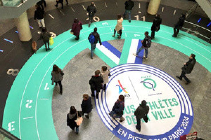 Tous athlètes de la ville avec la RATP