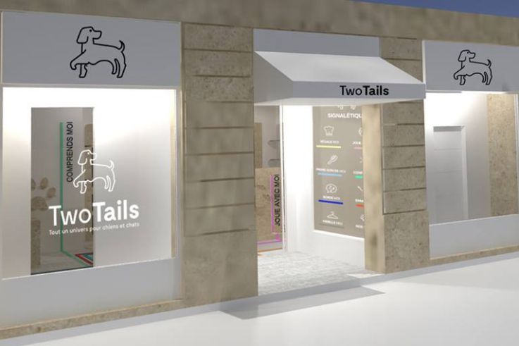 Two Tails, pour chiens et chats, ouvrira prochainement à Paris