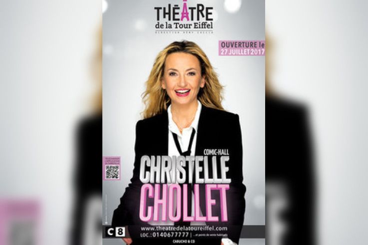 Christelle Chollet au Théâtre de la Tour Eiffel avec "Comic Hall"