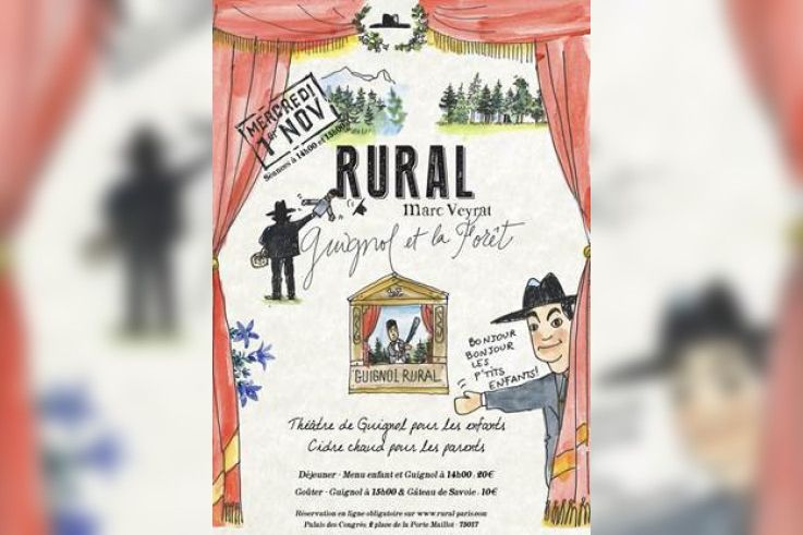 Spectacles de marionnettes au Rural by Marc Veyrat