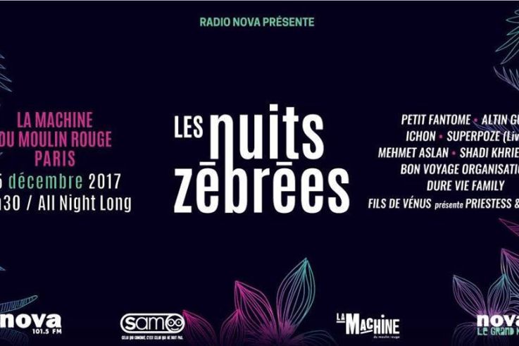 Les Nuits Zébrées de Noël à la Machin du Moulin Rouge
