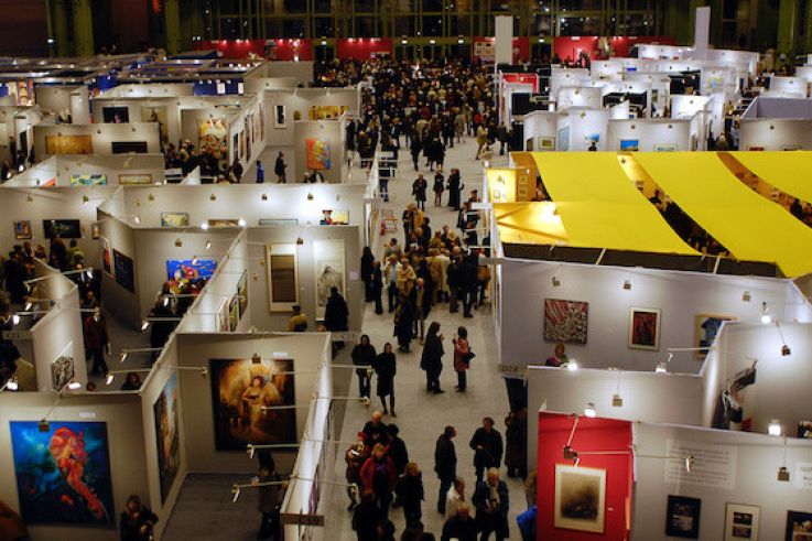 50ème édition du Salon du dessin et de la peinture à l'eau au Grand Palais
