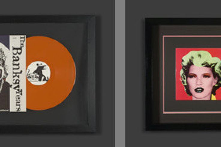 Vente Pop up Banksy au Royal Monceau