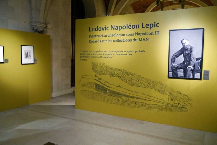 Exposition Ludovic Napoléon Lepic au Musée d'Archéologie