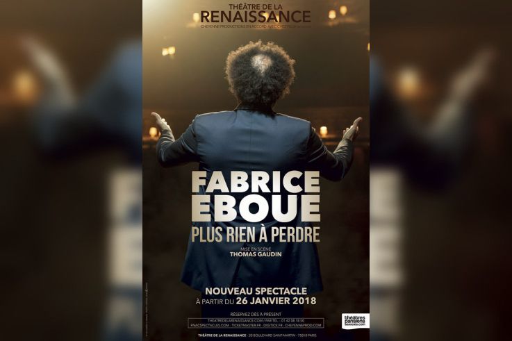 Fabrice Eboué revient au Théâtre de la Renaissance