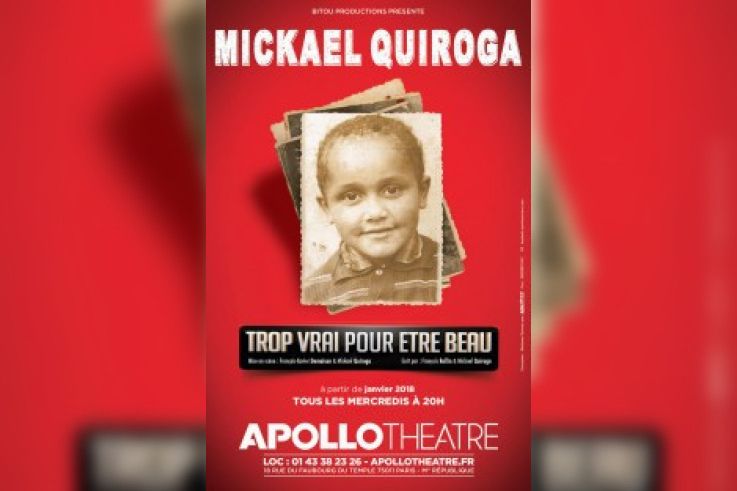 Mickaël Quiroga à l'Apollo Théâtre