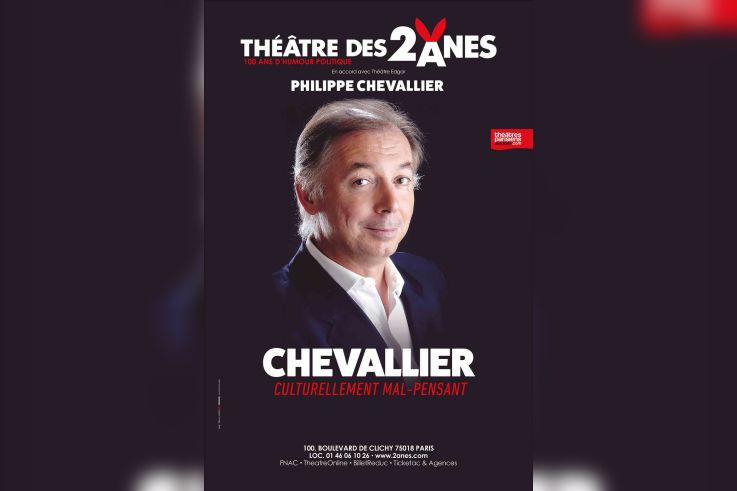 Philippe Chevallier au Théâtre des 2 Anes