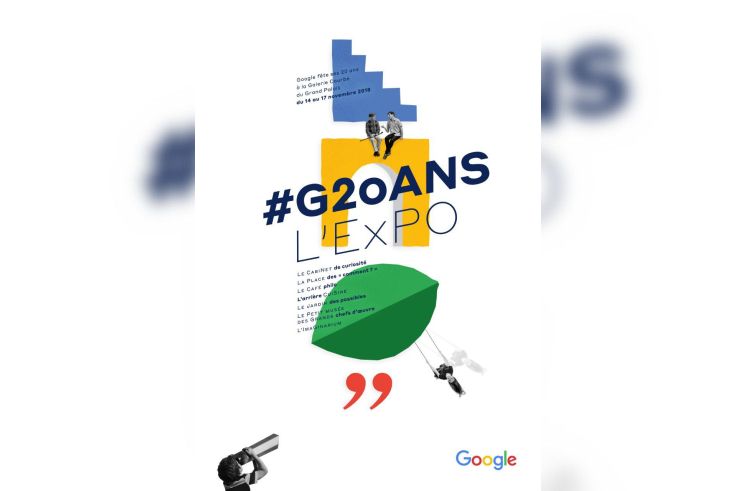 #G20ans : l'expo gratuite de Google au Grand Palais