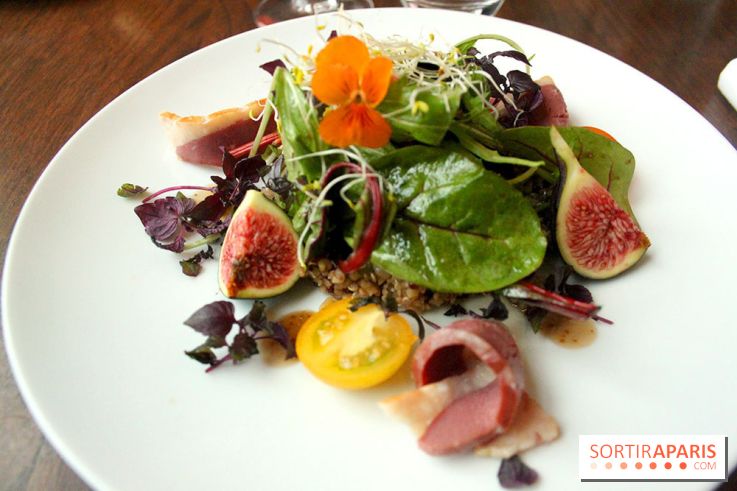 Terrass Hotel, la carte d'hiver 2016/2017 - salade de quinoa