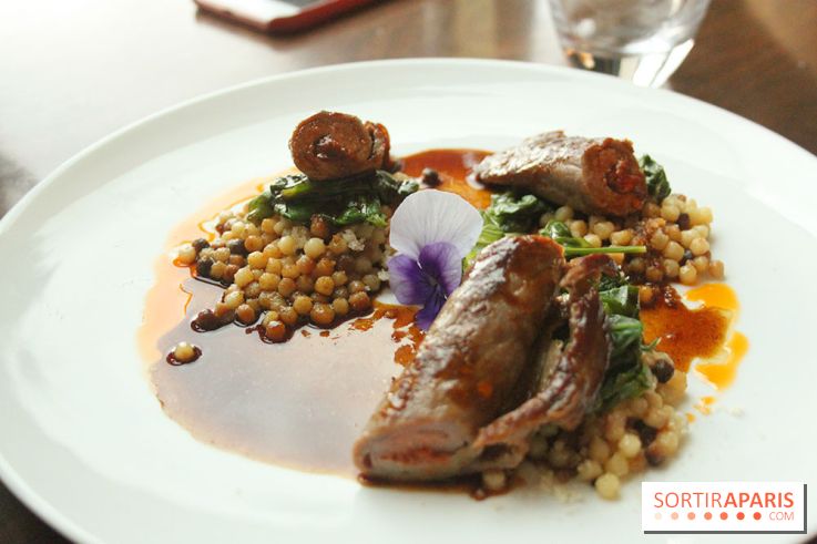 Terrass Hotel, la carte d'hiver 2016/2017 - saltimbocca de veau