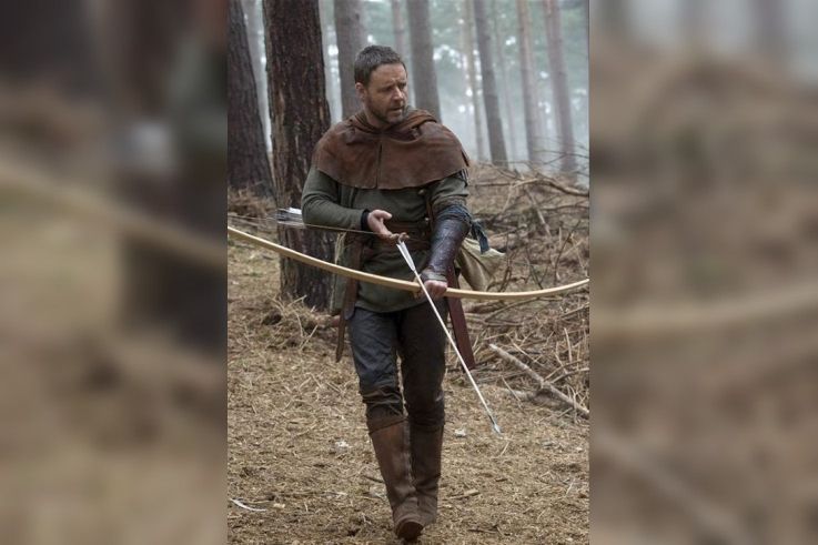 Russell Crowe dans Robin Hood de Ridley Scott